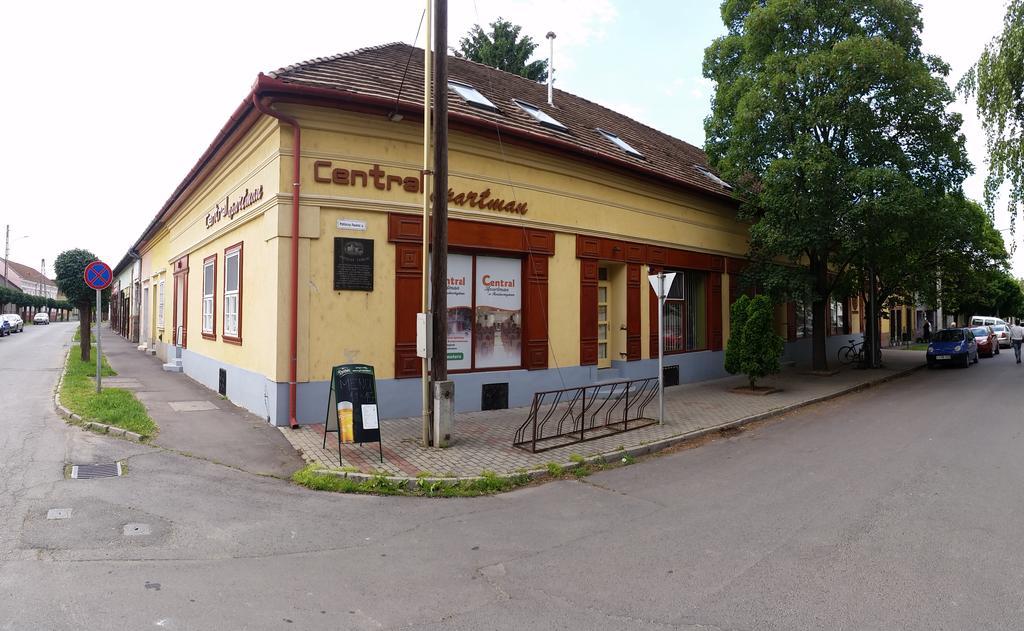Central Apartman Gyula Bagian luar foto